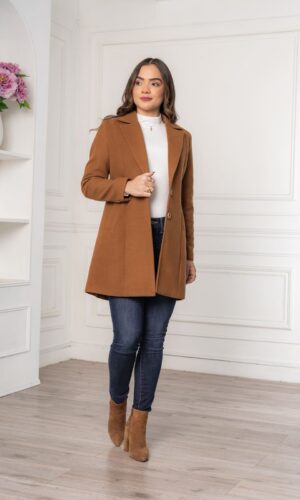 Abrigo Largo Jami - Camel